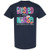 SOUTHERN COUTURE BLESSED NURSE T-SHIRT NAVY