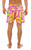 UZZI BANANA PRINT SWIM SHORT PINK