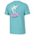 HUK SAIL BONES T-SHIRT MARINE BLUE