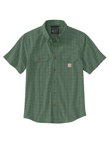 CARHARTT SS PLAID SHIRT JADE - Pee Dee Outfitters