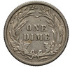 1898 Barber Dime (BU condition)