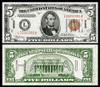 $5 Hawaii Overprint collectors note