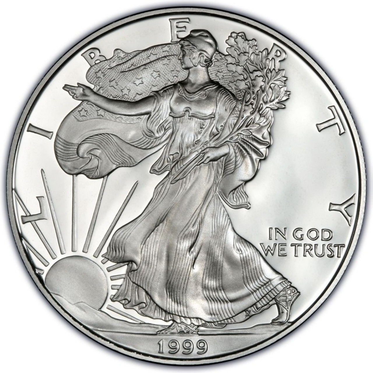 1999 American Silver Eagle