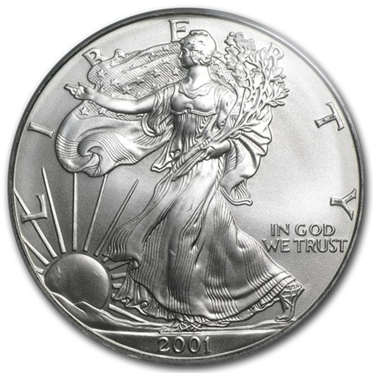 2001 American Silver Eagle