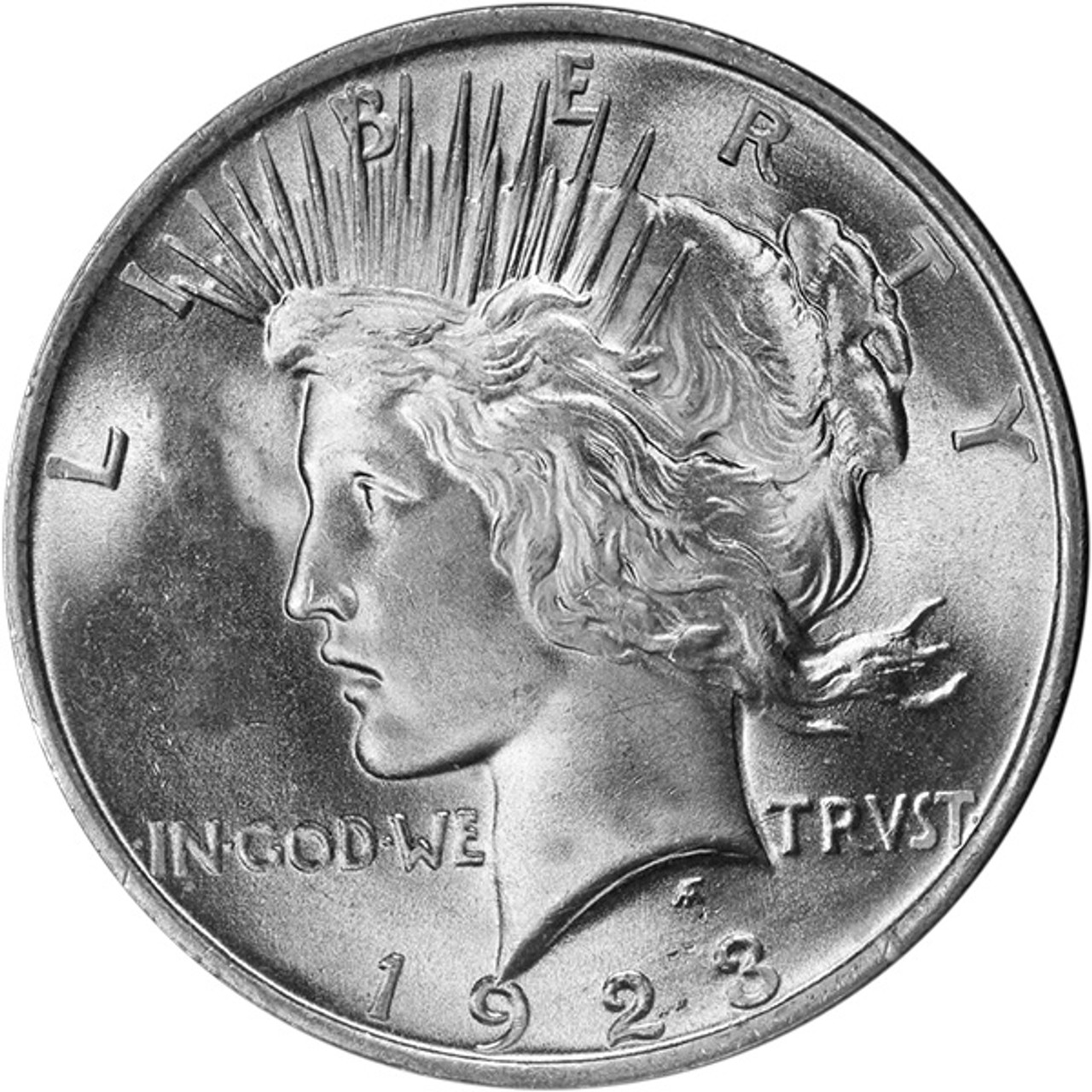 1923 Peace Silver Dollar- Brilliant Uncirculated