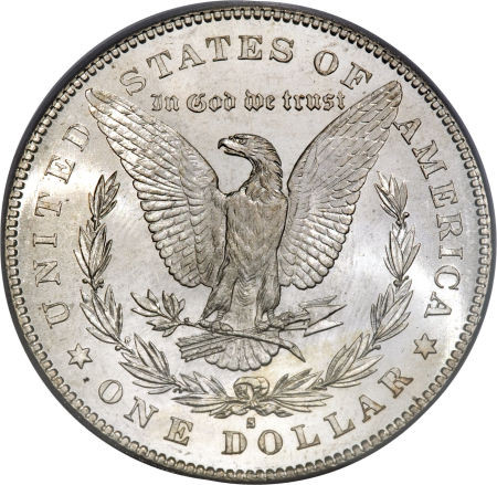 1878-S Morgan Silver Dollar First Year of Issue (XF to AU
