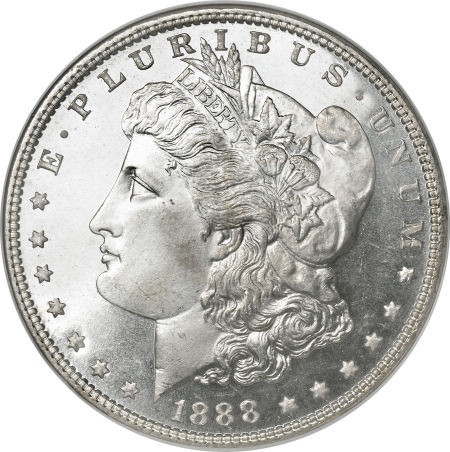 1888-O Morgan Silver Dollar (Brilliant Uncirculated) - Currency