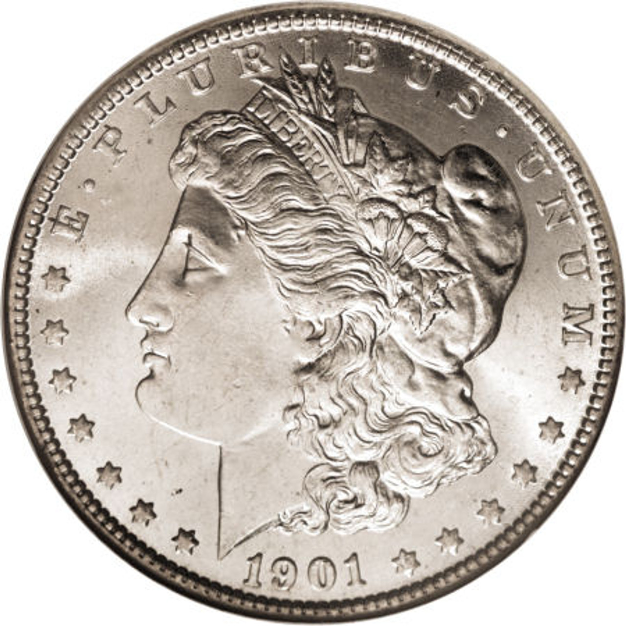 1901-O Morgan Silver Dollar (Extremely Fine to Almost Uncirculated)