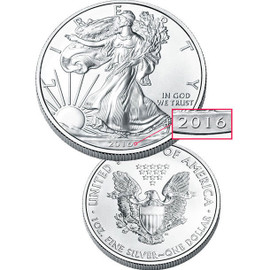 2016 Collectible Silver American Eagle