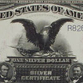 1899 $1 Black Eagle collector note