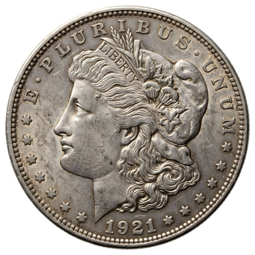 1921 Morgan Silver Dollar -  Philadelphia Mint