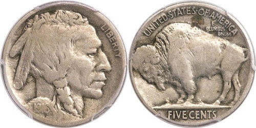 Buffalo Nickel (Fine condition)   1 coin