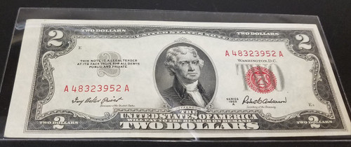 $2 Bill Red Seal front