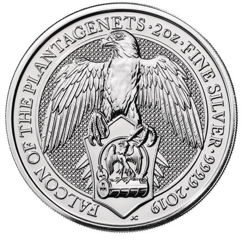 2020 Queens Beast 2 oz Silver White Lion - Currency and Coin