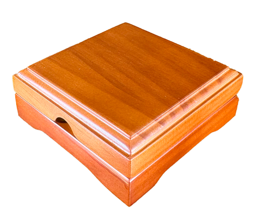 Wood Display Box for Silver Dollar size coins