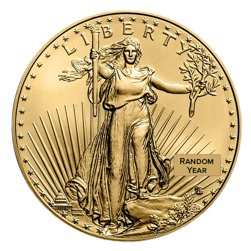 $50 American Gold Eagle (Random Year) $50 American Gold Eagle (Random Year)