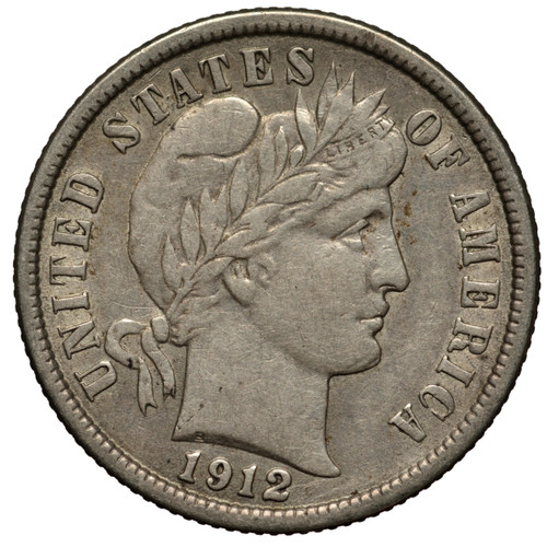 1898 Barber Dime (BU condition)