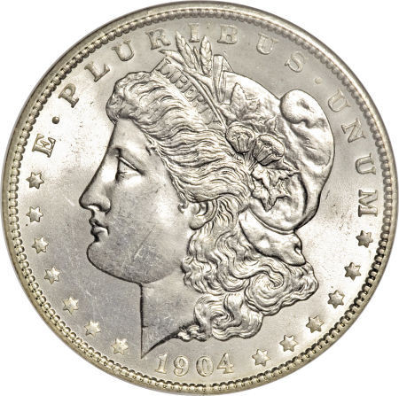 Morgan Silver Dollar 10-Coin Collection (Extremely Fine