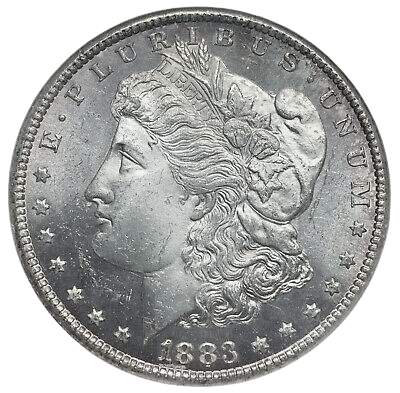 1883-CC Morgan Silver Dollar - Currency and Coin