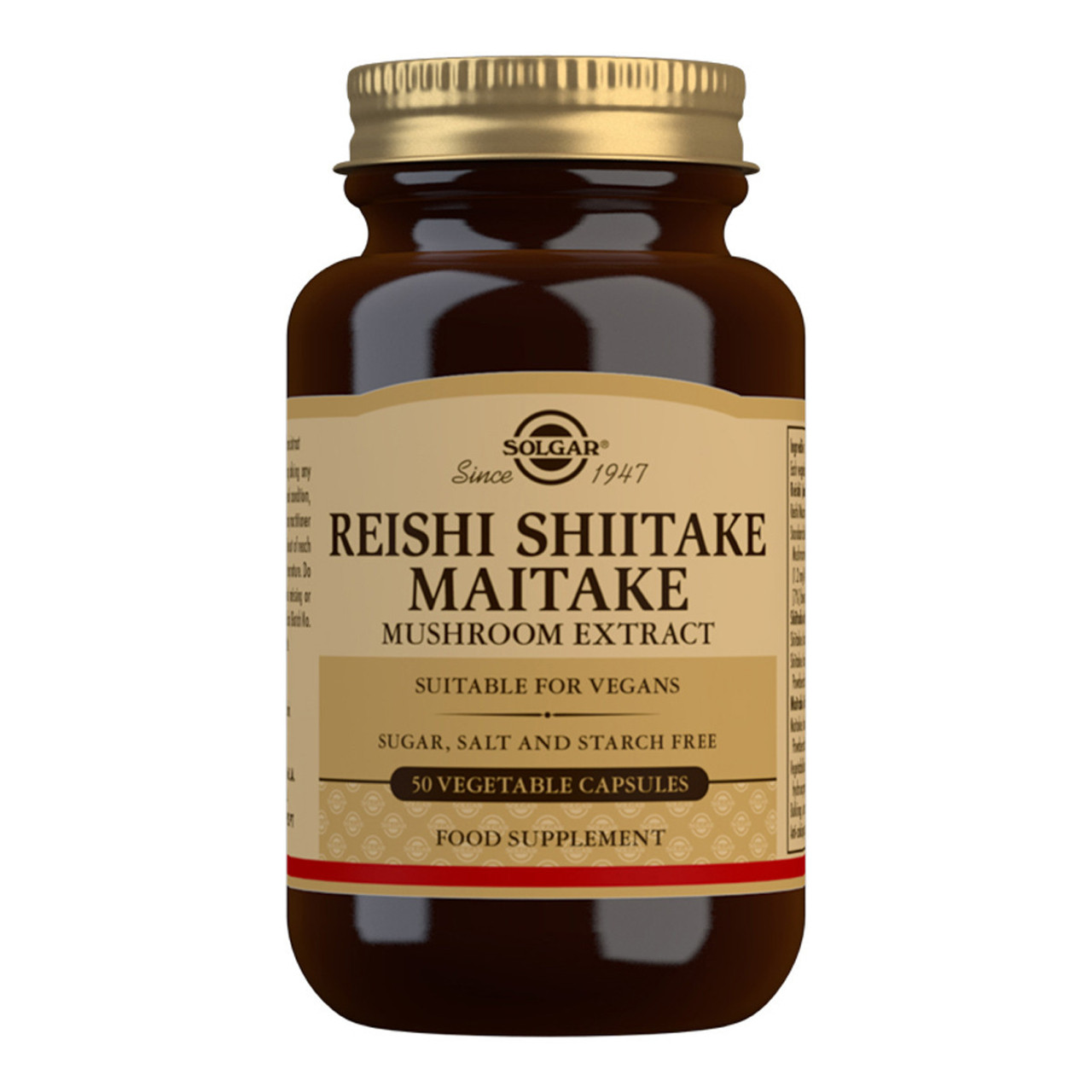Buy Reishi Shiitake Maitake Mushroom Extract by Solgar I HealthPost NZ