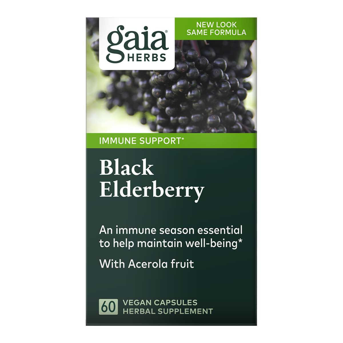 Buy Black Elderberry by Gaia Herbs I HealthPost NZ
