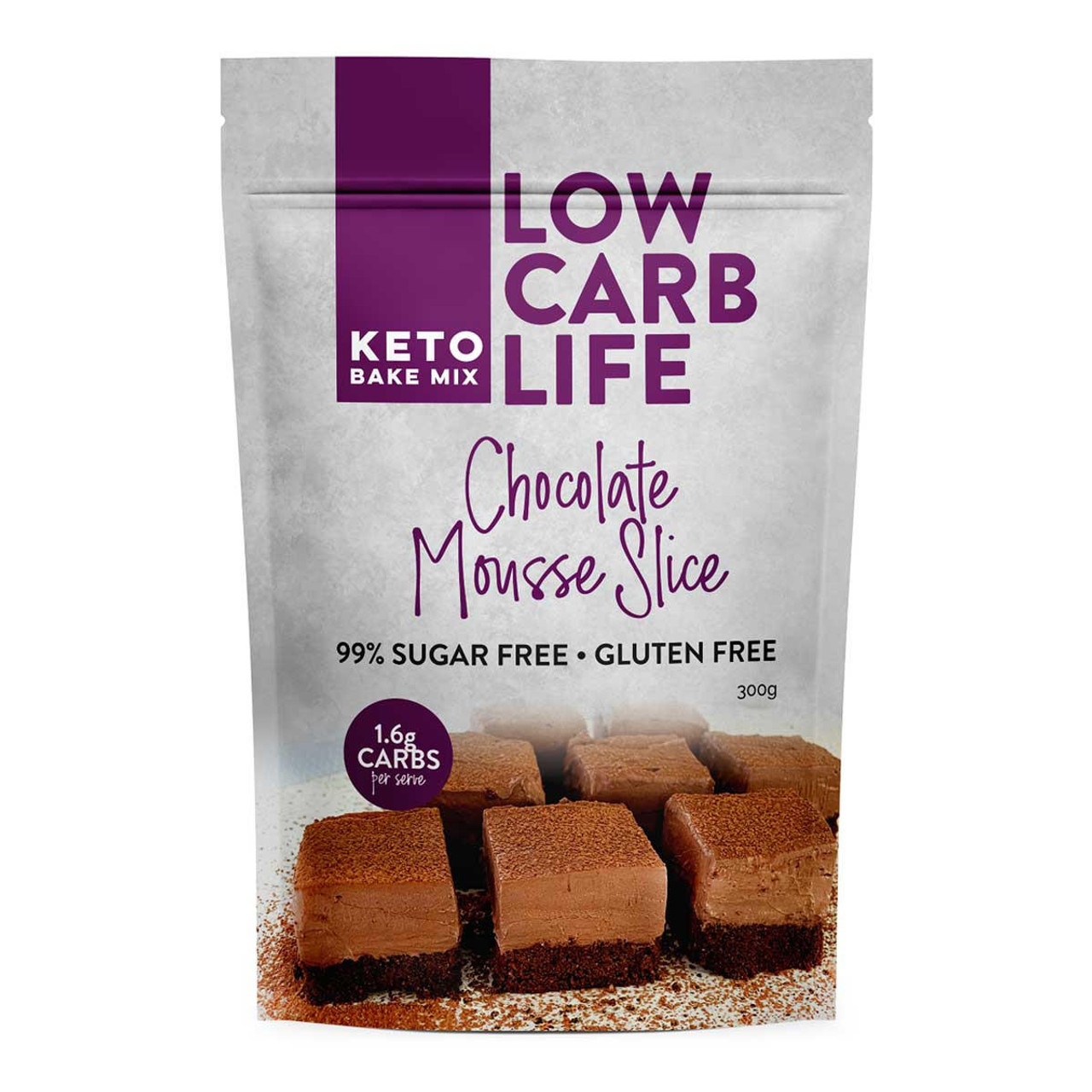 Buy Chocolate Mousse Slice by Low Carb Life I HealthPost NZ