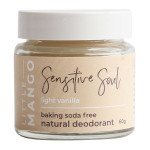 Little Mango Sensitive Soul Light Vanilla - Baking Soda Free Natural Deodorant 