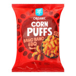 Chantal Organics Organic Corn Puffs - Bang Bang BBQ 