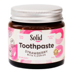 Solid Toothpaste - Strawberry with Fluoride 