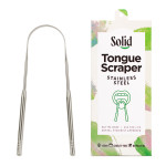 Solid Tongue Scraper Stainless Steel 