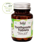 Solid Toothpaste Tablets - Fresh Mint with Fluoride 