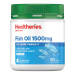 Healtheries Fish Oil 1500mg - Low Odour 