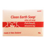 Clean Earth Soap Patchouli, Almond and Clay Bar