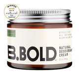 BBOLD Bergamot and Cedar Natural Deodorant Cream