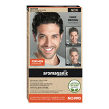 Aromaganic Mens Dark Brown Hair Dye Natural