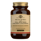 Solgar Brain Works with Full Spectrum Curcumin and BacoMind Licaps