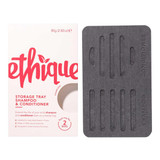 Ethique Storage Tray Shampoo and Conditioner - Charcoal