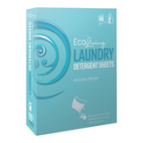 EcoLiving Laundry Detergent Sheets - Ocean Fresh