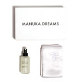 MANUKA DREAMS Signature Sleep Set - Ivory White Silk Pillowcase & Sleep Mist 