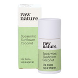 raw nature Spearmint Sunflower Coconut Lip Butta 