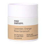raw nature Lavender Orange Rose Geranium Dry Shampoo for Light Hair 