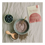 Norish Blooming Blueberry + Chia Pudding 