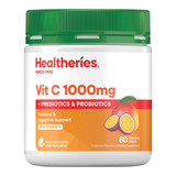 Healtheries Vit C 1000mg + Prebiotics & Probiotics 