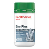 Healtheries Zinc Plus With Vitamin B6 