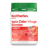 Healtheries Apple Cider Vinegar Gummies For Adults 