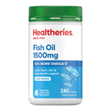 Healtheries Fish Oil 1500mg - Low Odour 