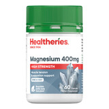 Healtheries Magnesium 400mg High Strength 