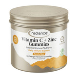 Radiance Sugar Free Vitamin C and Zinc Gummies For Adults