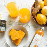 10-min immune-loving citrus, ginger shots