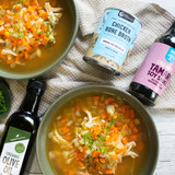 20-min nourishing ginger chicken soup